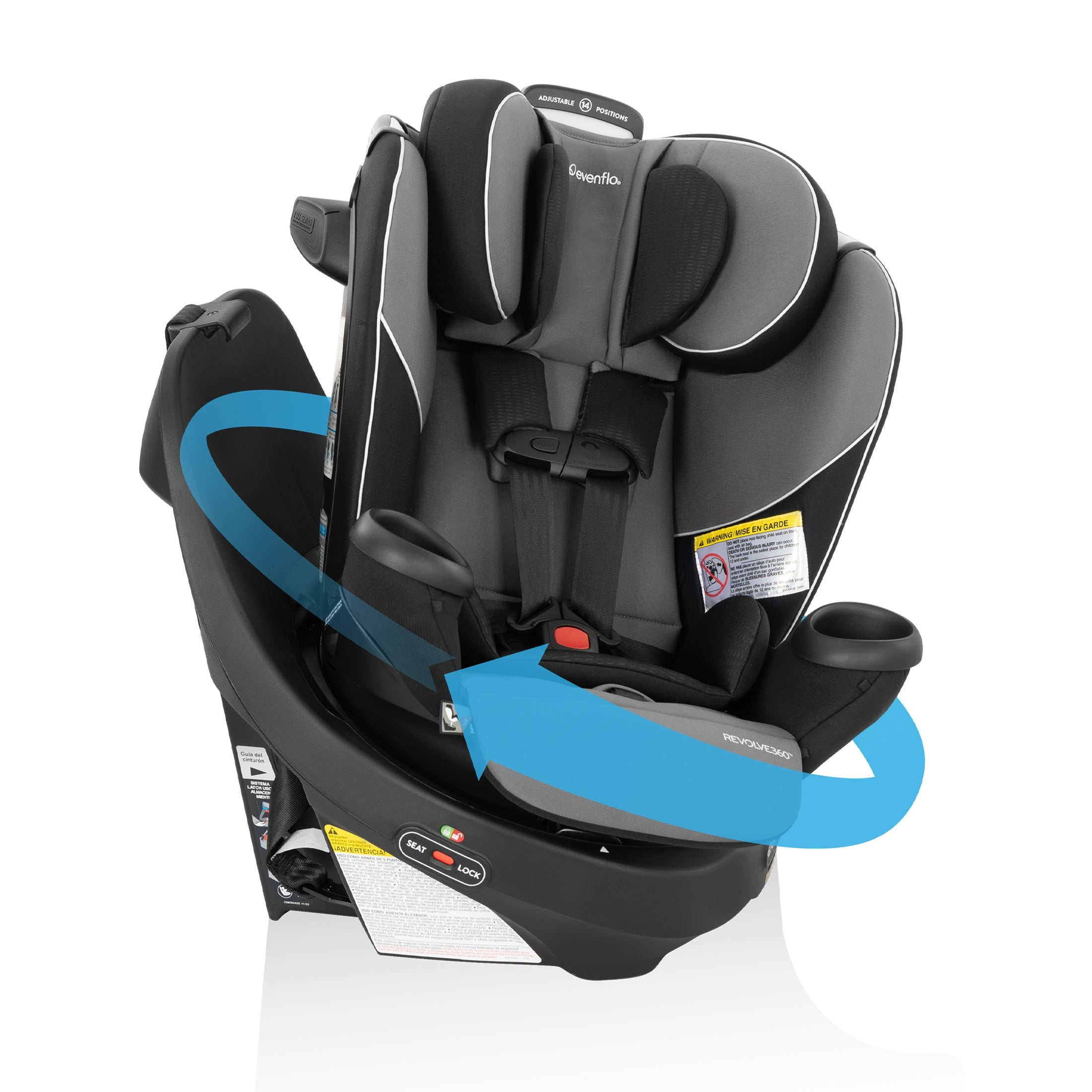 Revolve360 Rotating All-In-One Car Seat