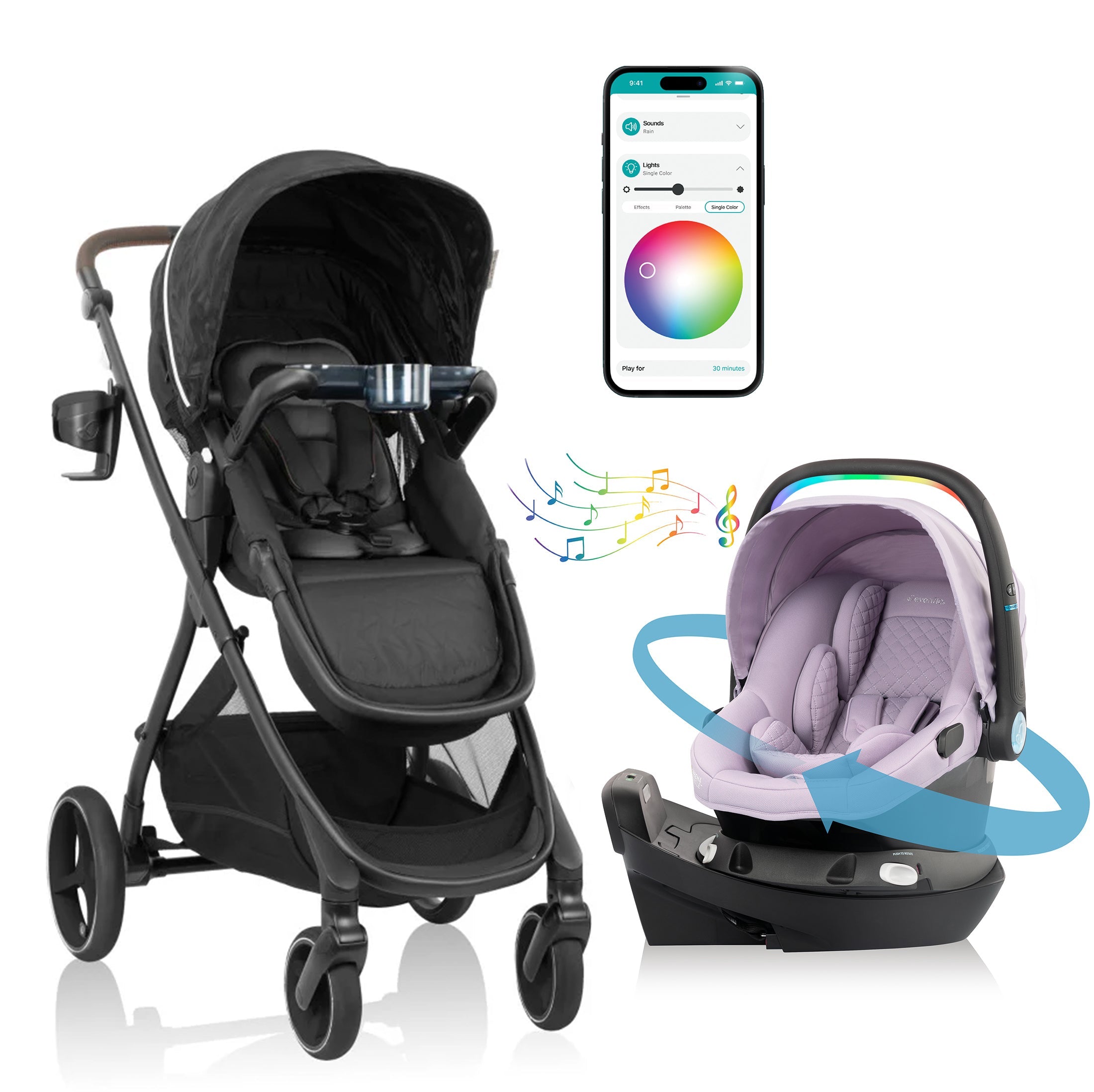 Build Your Own Travel System! Custom Shyft Inutiti+ Stroller & Revolve180 LiteMax NXT Bundle