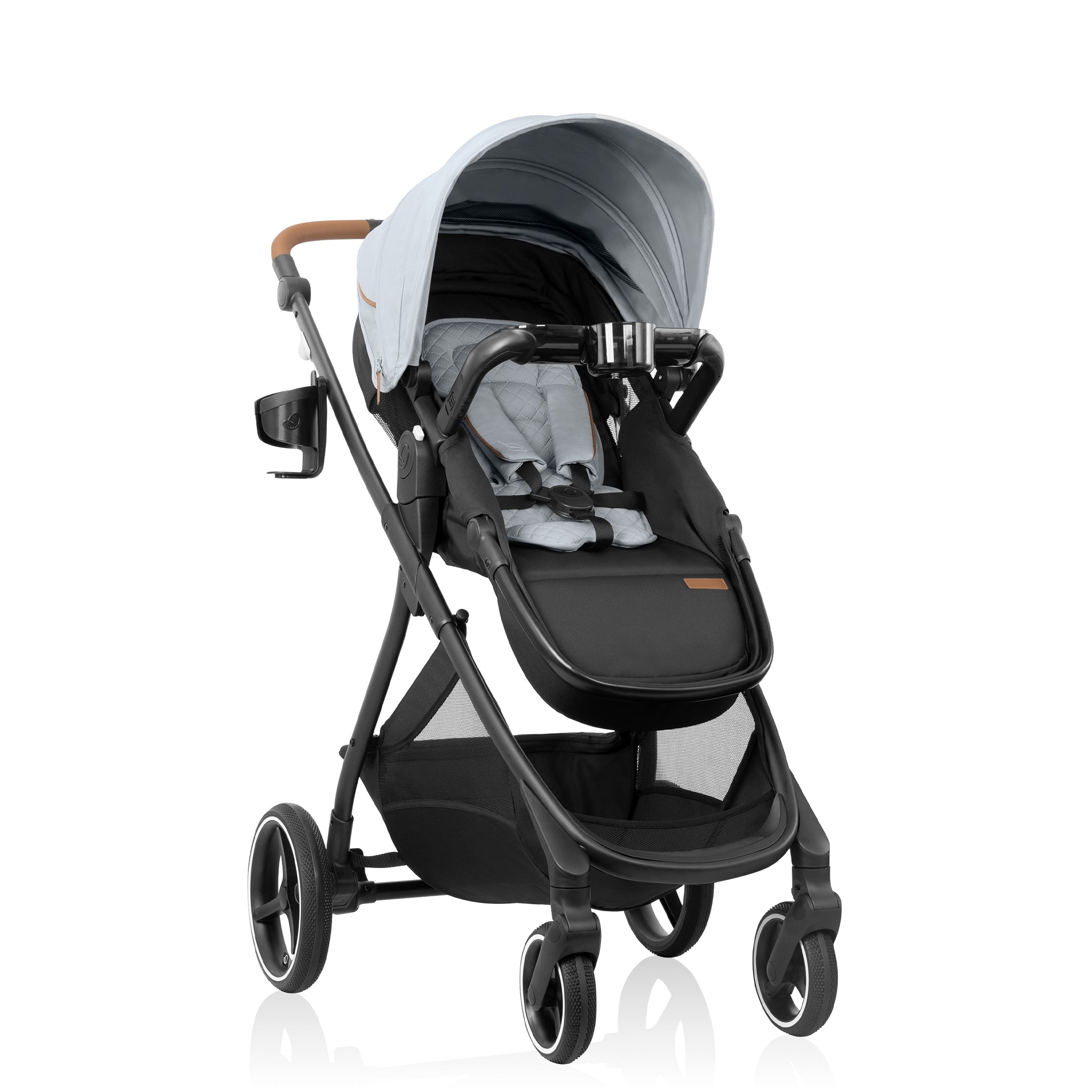 Shyft Intuiti+ Stroller with Green & Gentle Fabric