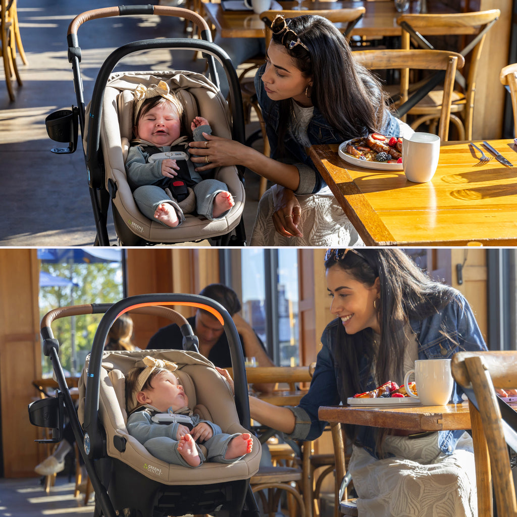 Build your own custom Travel System! Shyft Intuiti+ Travertine & Revolve180 Litemax NXT w/ SensorySoothe