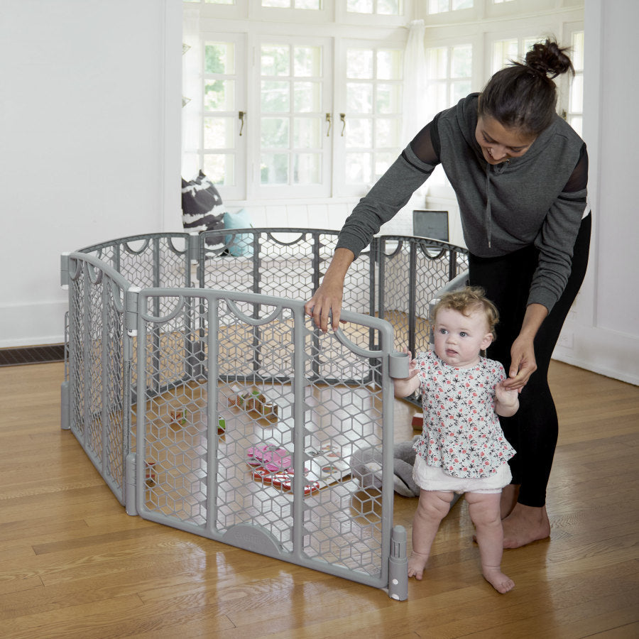 Versatile Play Space Adjustable Play Area, 8-Panel