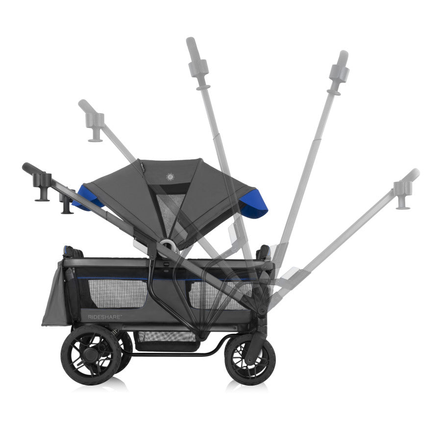Shyft Rideshare All-Terrain Performance Stroller Wagon Support
