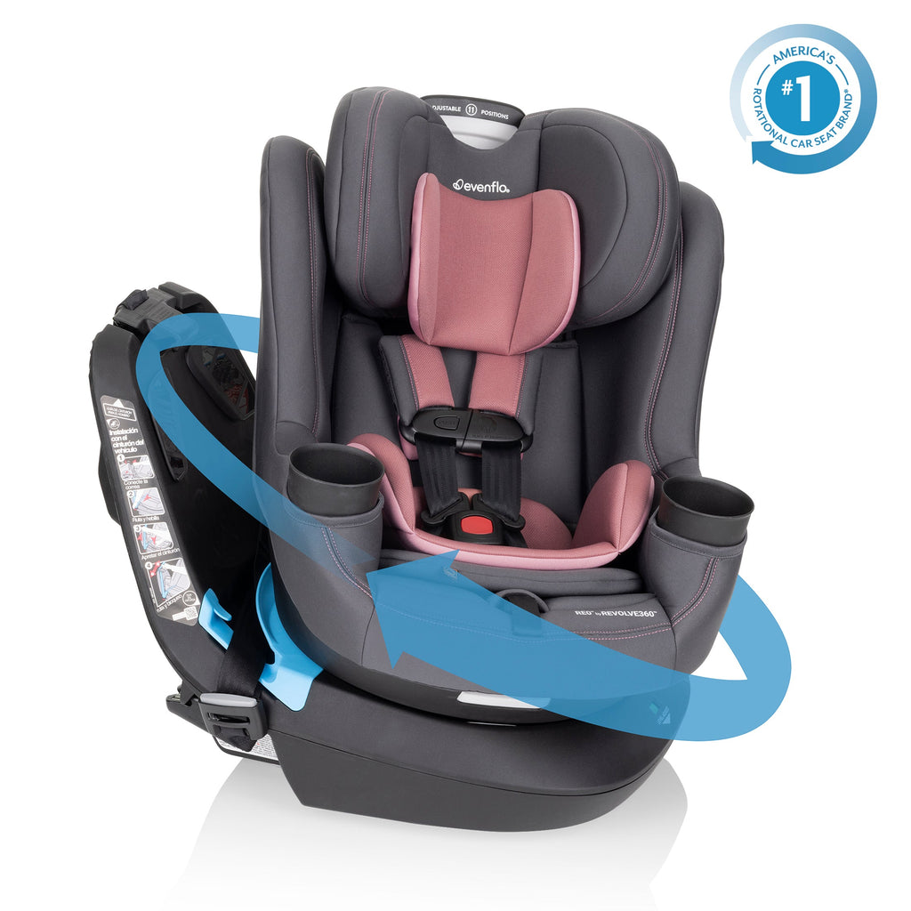 REO by Revolve360 Rotational Convertible Car Seat with Quick Clean Cover