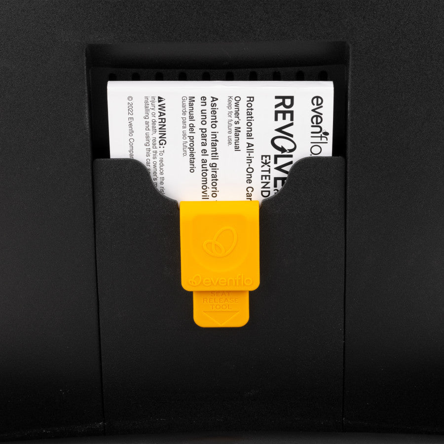 Revolve360 Extend All-in-One Rotational Car Seat with Green & Gentle Fabric - Support