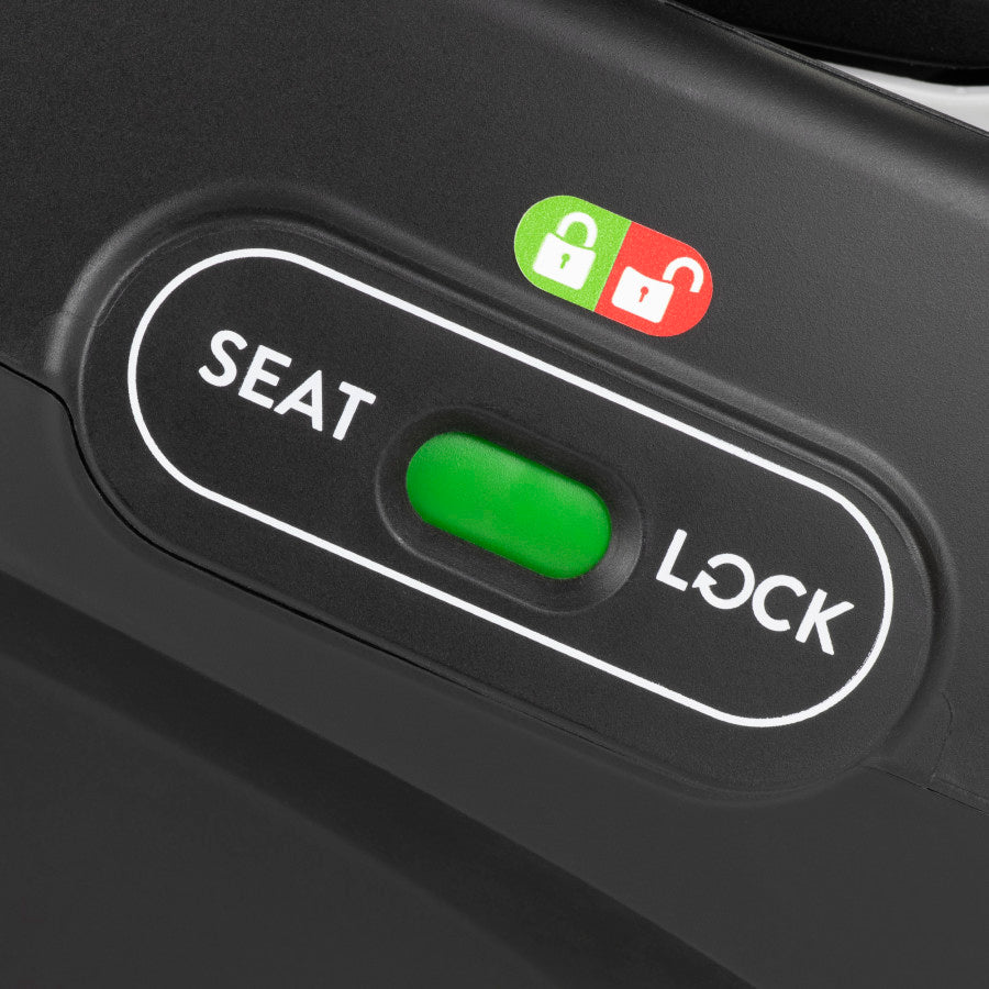 Revolve360 Extend All-in-One Rotational Car Seat with Green & Gentle Fabric - Support