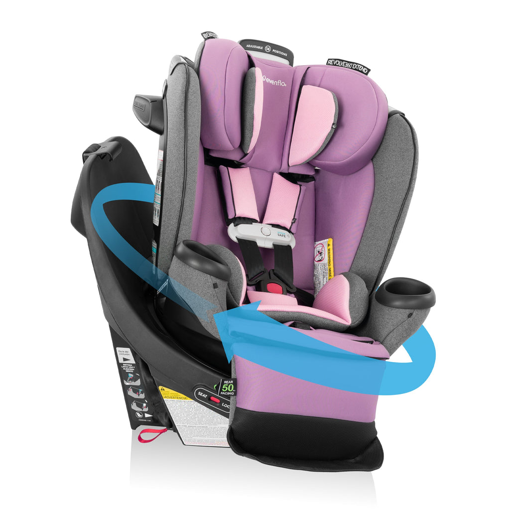 Revolve360 Extend All-in-One Rotational Car Seat with SensorSafe