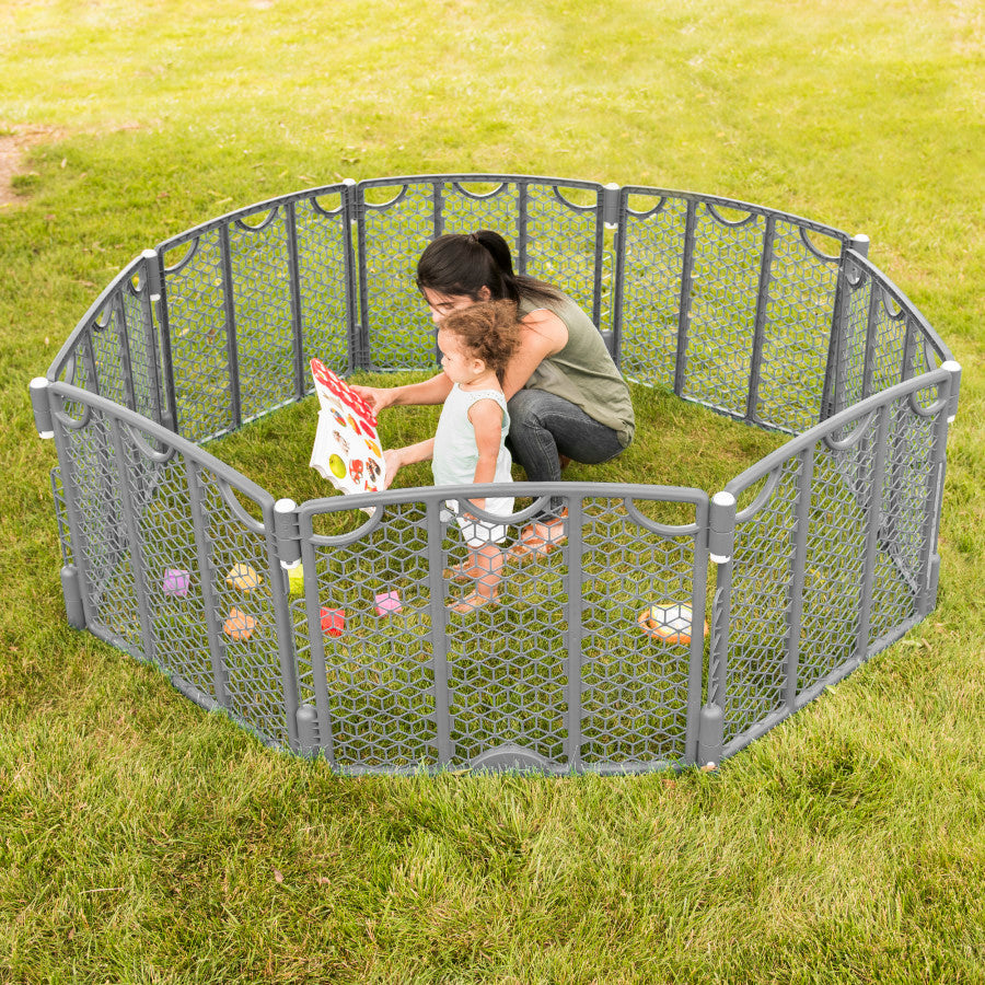 Versatile Play Space Adjustable Play Area, 8-Panel