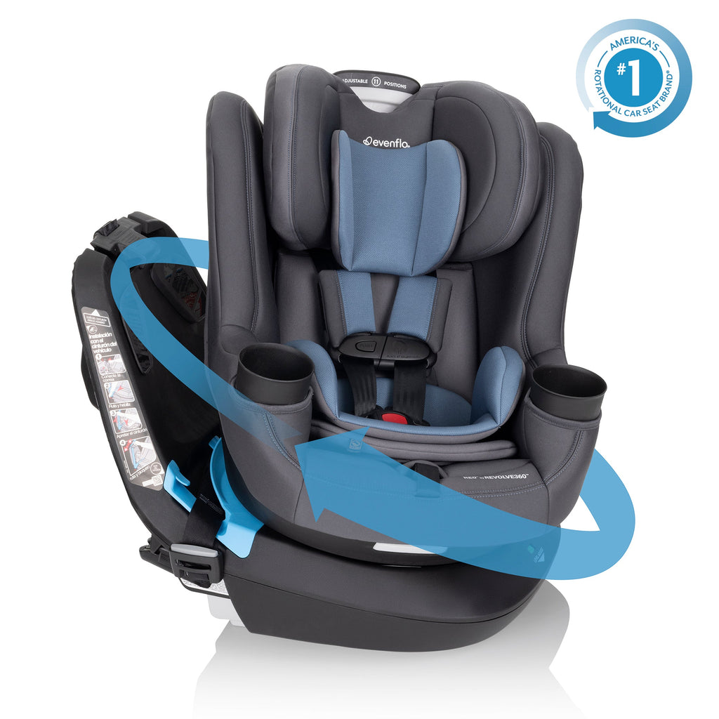 REO by Revolve360 Rotational Convertible Car Seat with Quick Clean Cover